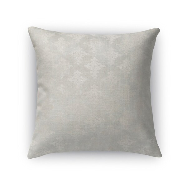 Kavka Designs grey vasos accent pillow with insert