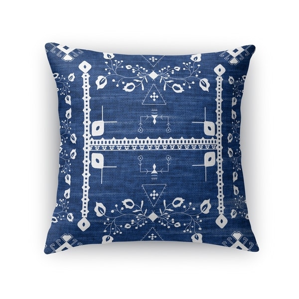 Kavka Designs blue annora accent pillow with insert