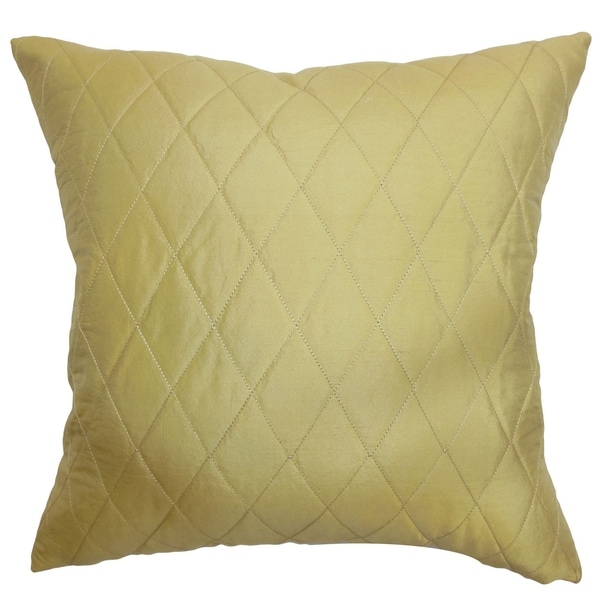 Gold on sale floor pillow