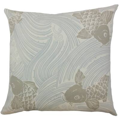 Ailies Graphic Floor Pillow Mist