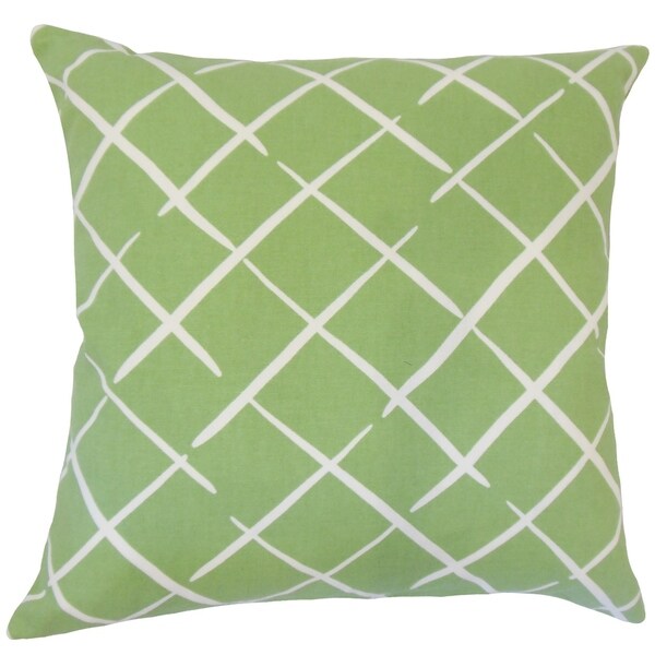 Parham Geometric Floor Pillow Palm