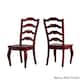 Option Berry Red Chairs