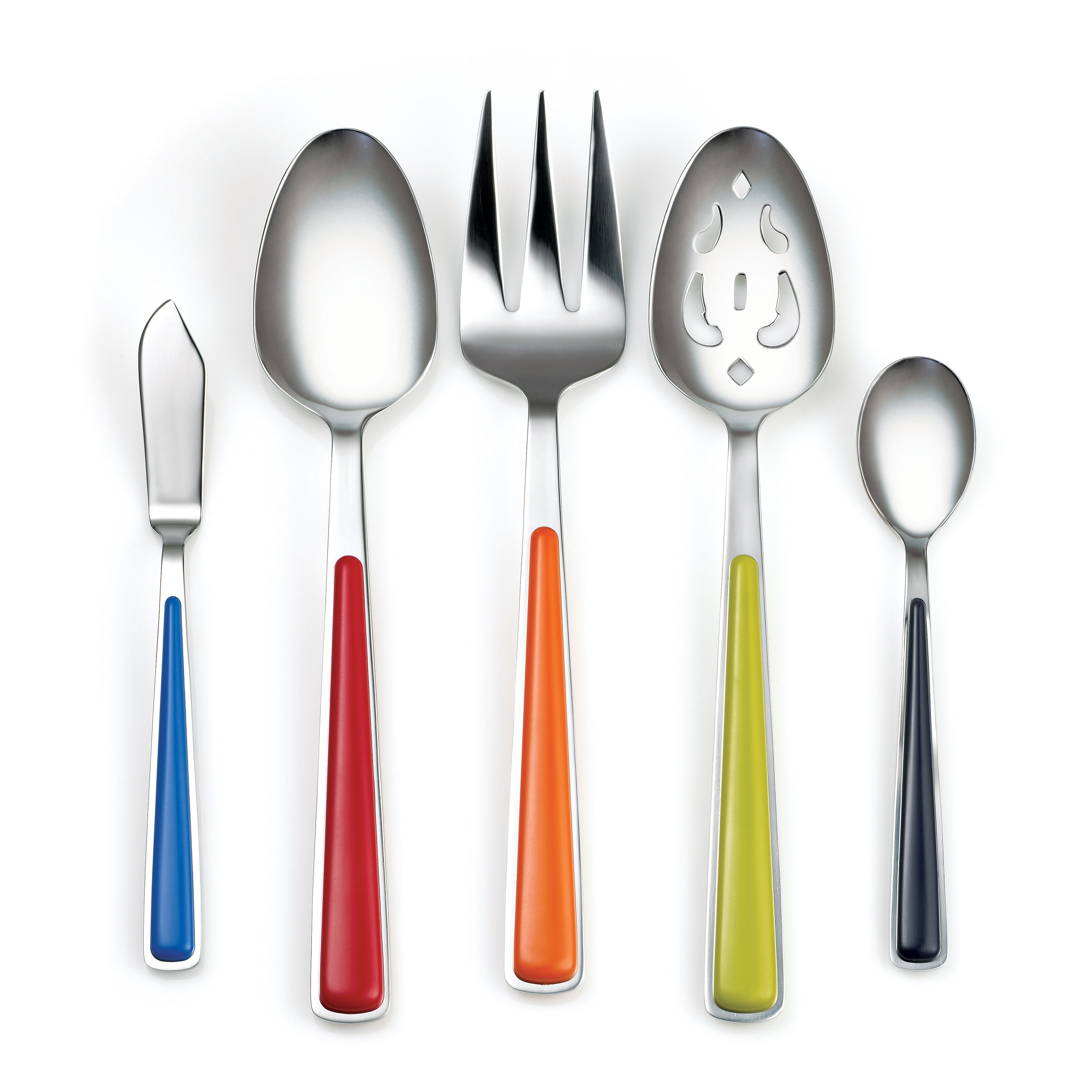 Fiesta MERENGUE Stainless Colorful Homer Laughlin Cambridge CHOICE Flatware Fiesta MERENGUE Stainless Colorful Homer Laughlin Cambridge CHOICE Flatware