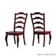 Option Berry Red Chairs