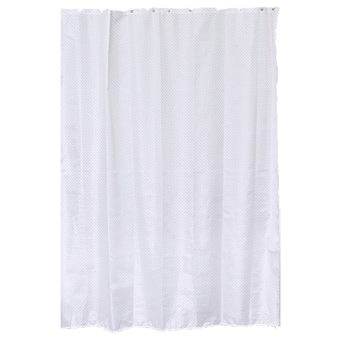 Extra Length Shower Curtain Rhinestone White 71l X 79h Overstock 16940472