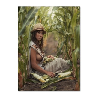 Dubnitskiy David 木製アートボード David Dubnitskiy 'Farmer' Canvas Art - Bed Bath & Beyond - 16942147