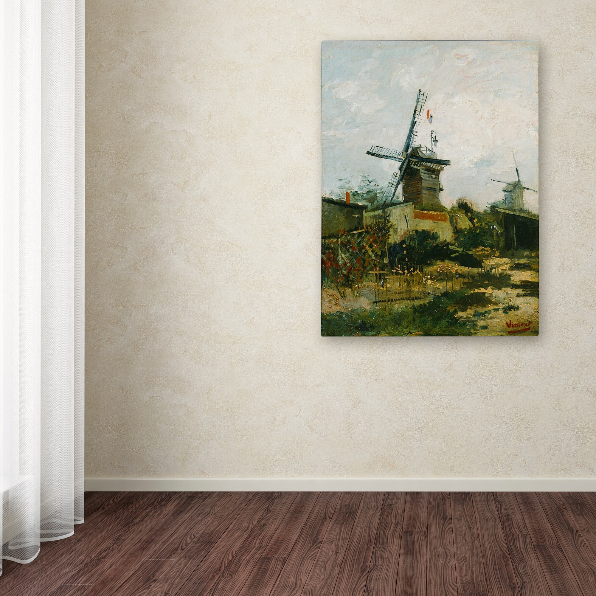 windmill painting van gogh