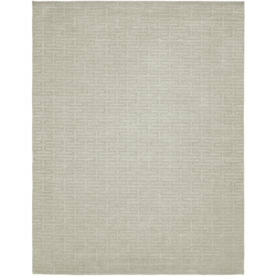 Pearl Neutral Wool/Viscose Handmade Area Rug