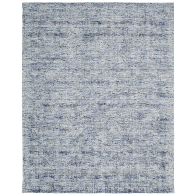 Aero Blue Jeans Handmade Area Rug