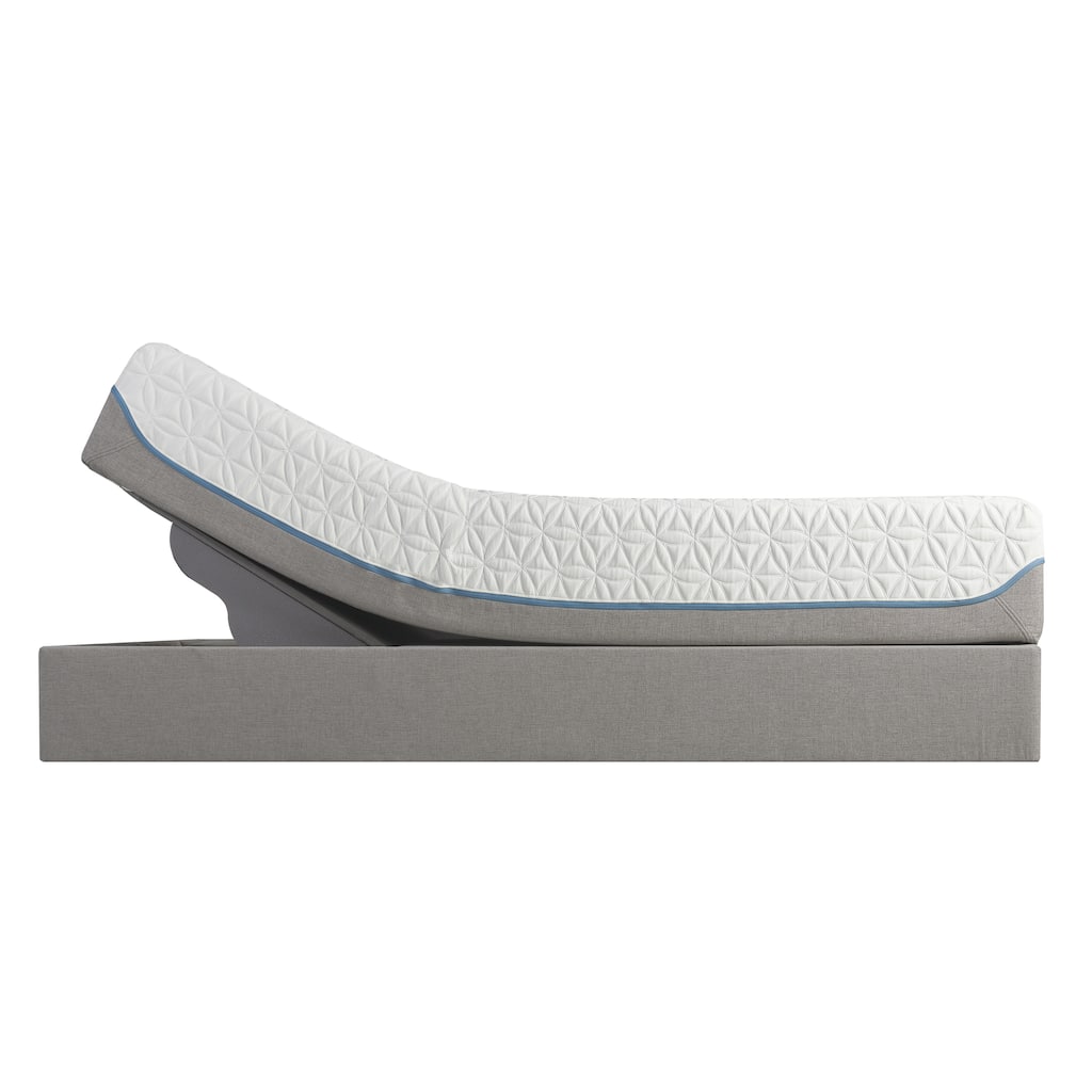 Tempur-Pedic TEMPUR Cloud Supreme Memory Foam 11.5-inch Split King-size Adjustable Mattress Set