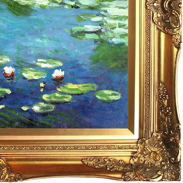 Masterpiece Painting Tote Bag(Claude Monet-water Lilies)