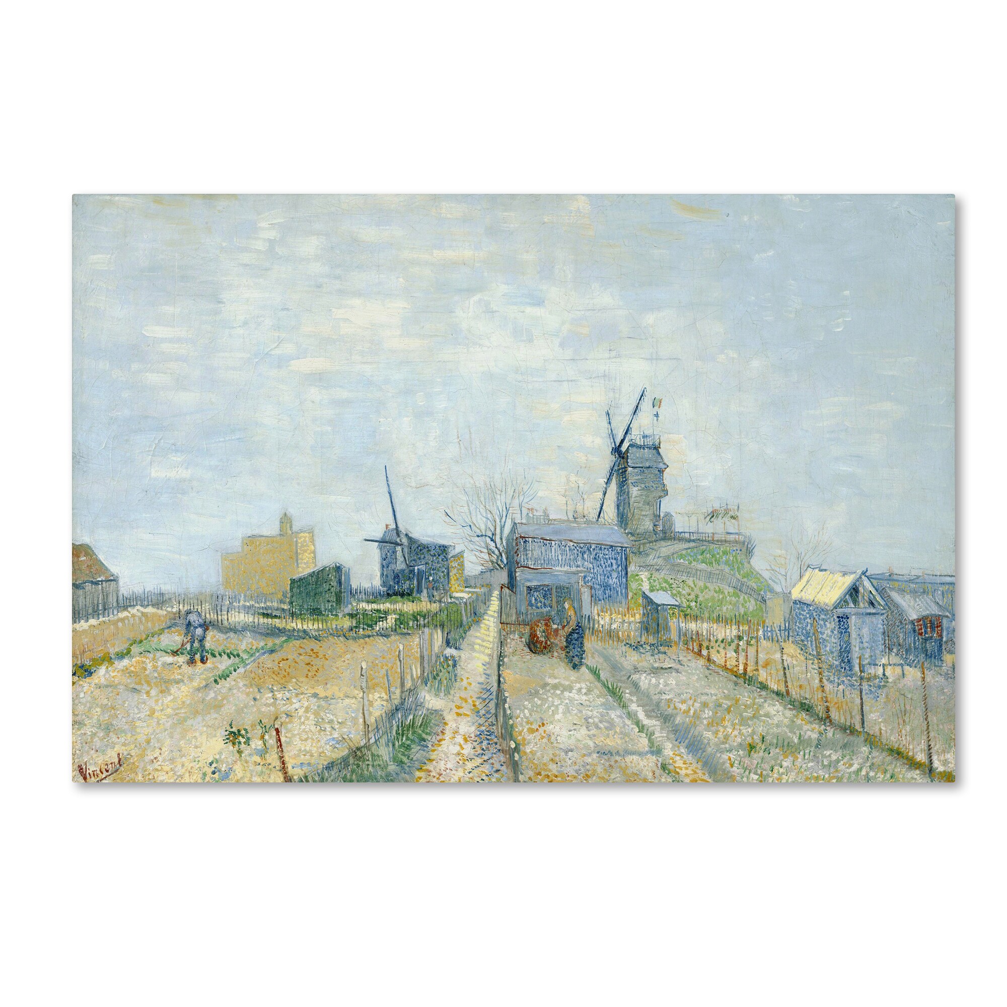 Vegetables by Vincent Van Gogh Giclee Fine Art Print Reproduction on Canvas