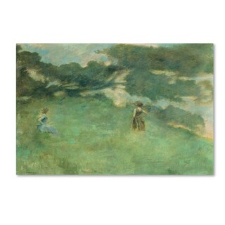 Thomas Dewing 'The Hermit Thrush' Canvas Art - Bed Bath & Beyond - 16943236