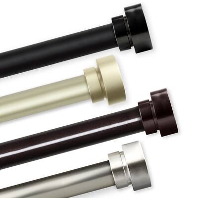 InStyleDesign Beret 1 inch Diameter Adjustable Curtain Rod