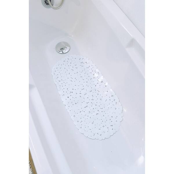 Shop Evideco Non Skid Bathtub Mat Design Pebbles 27l X 14w Free