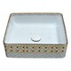 preview thumbnail 6 of 4, ANZZI Byzantian Series Ceramic Vessel Sink in Mosaic Gold