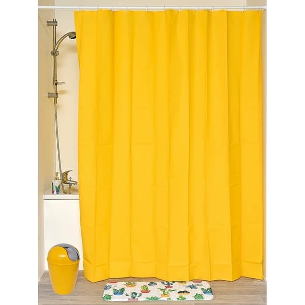 Shop Mildew Resistant Extra Length Peva Bathroom Shower Curtain