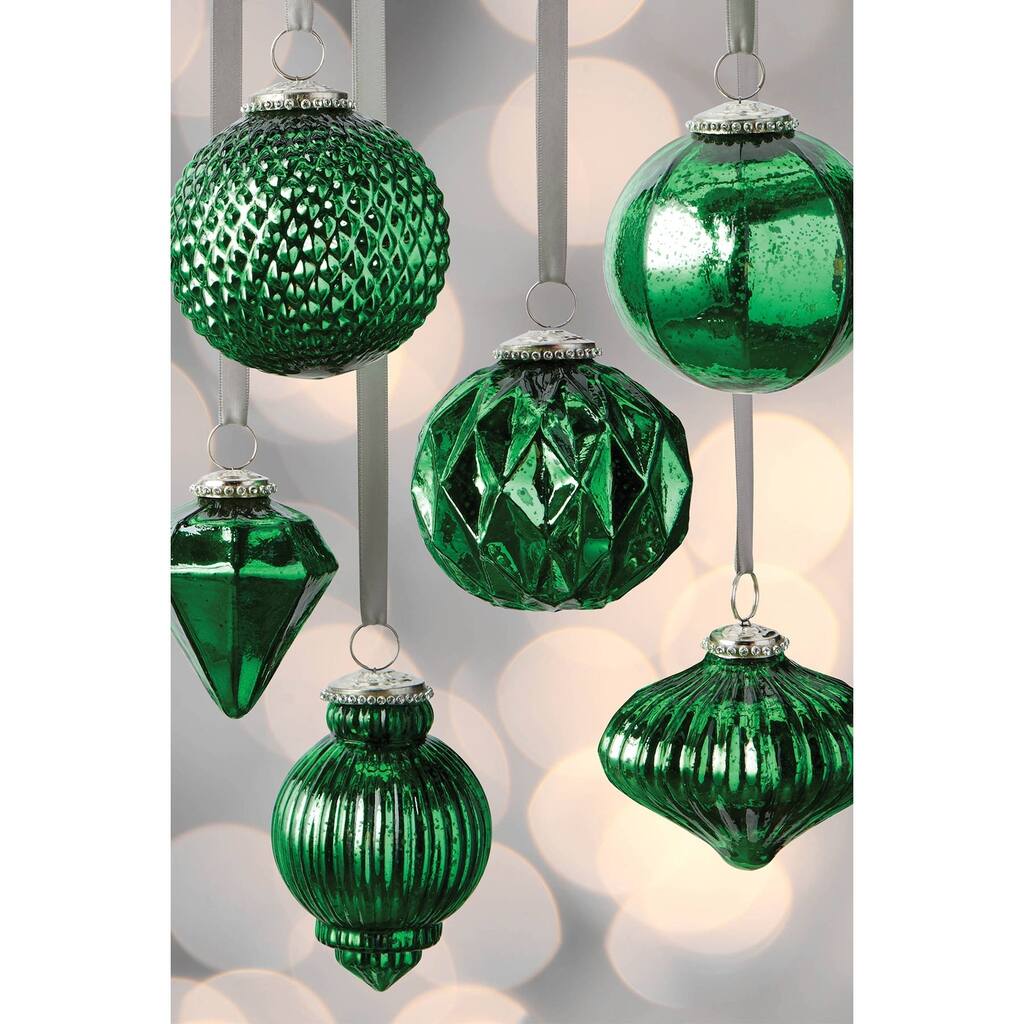 Assorted Mercury Ball Ornaments