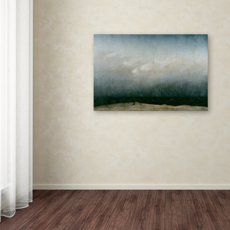 Caspar David Friedrich 'Monk By The Sea' Canvas Art - Bed Bath & Beyond ...