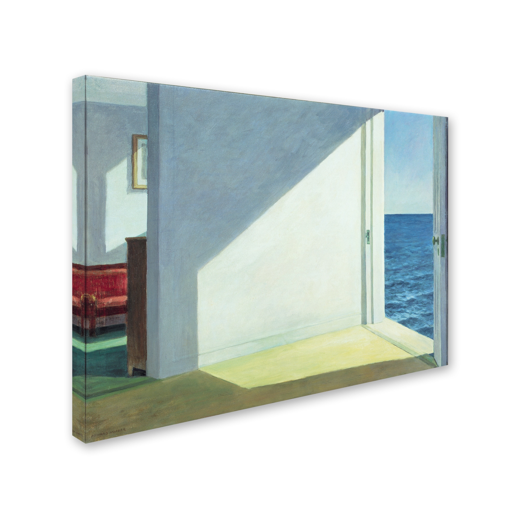 Edward Hopper 'Rooms by the Sea' Canvas Art On Sale Bed Bath