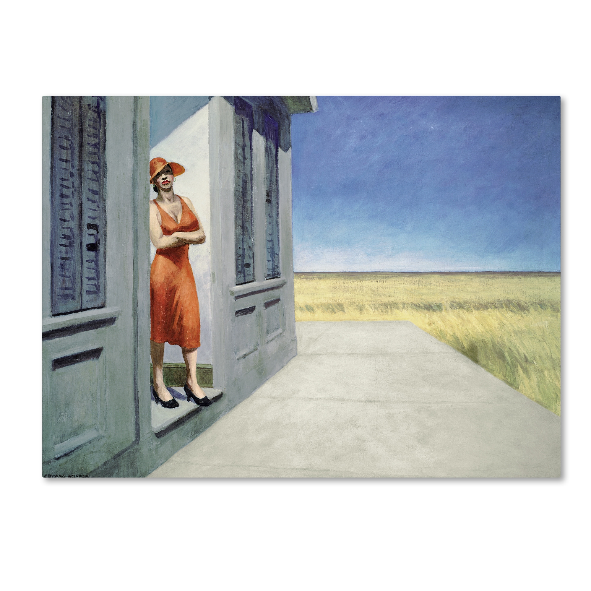 Edward Hopper 'Carolina Morning' Canvas Art - Bed Bath & Beyond