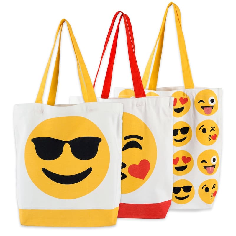 Neon Canvas Bag - Set of 3