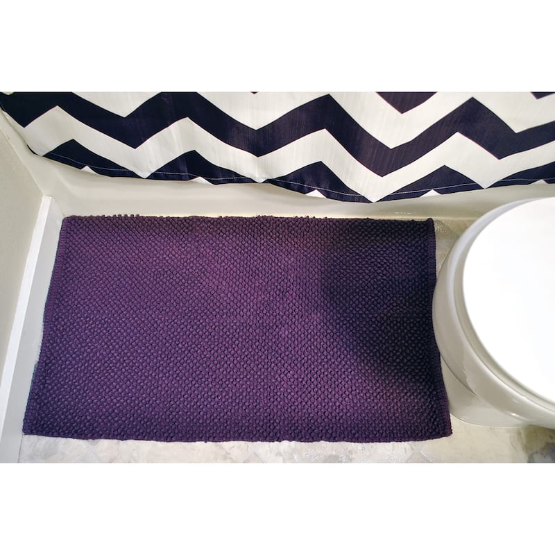 DII Quick-Absorbing Popcorn Bath Rug