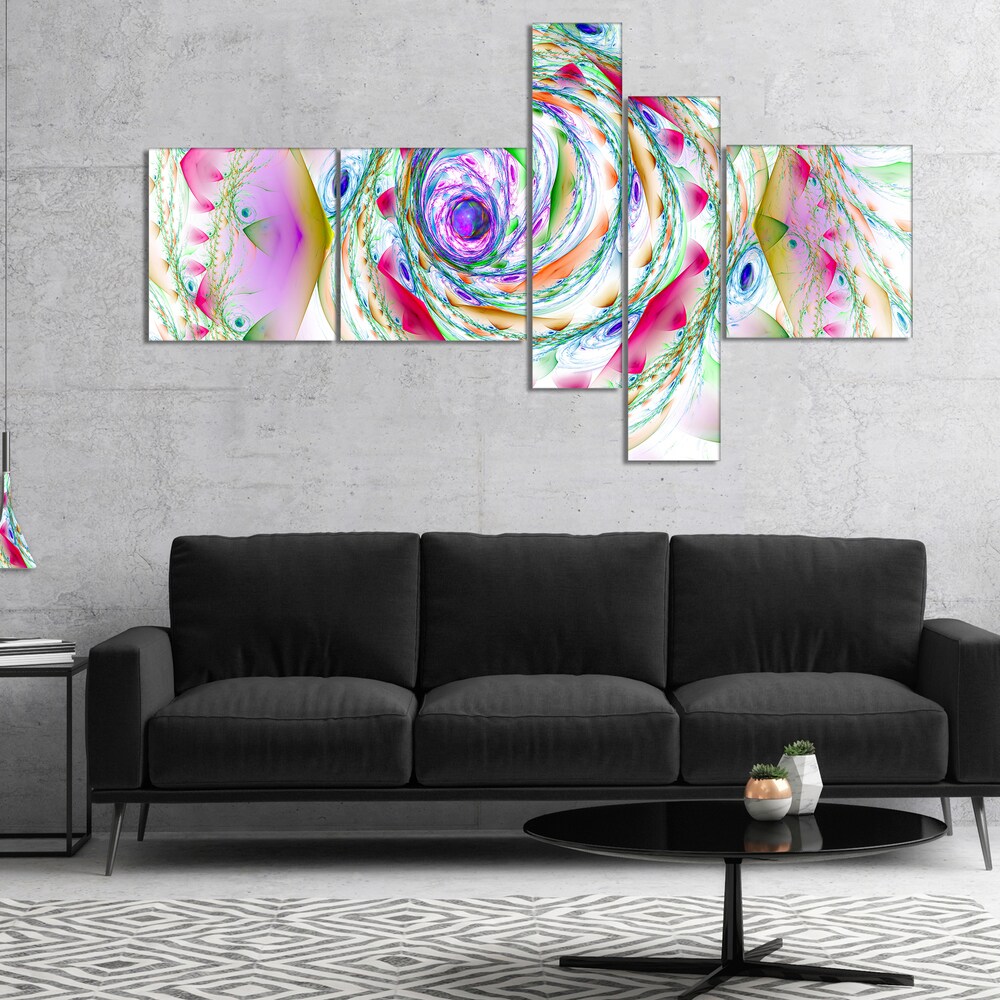 Exotic Multi Color Flower Petals - Floral Canvas Art Print 