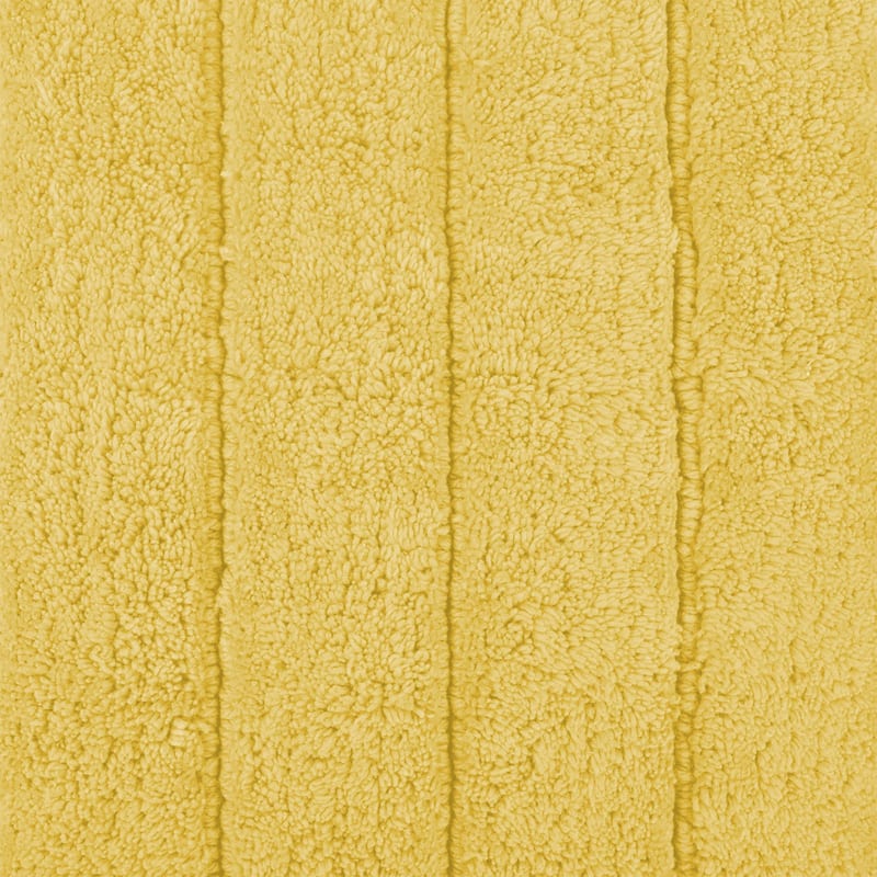DII Ribbed Quick-Absorbing Cotton Solid Bathroom Rug