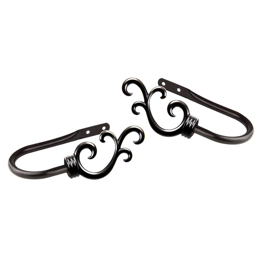 InStyleDesign Sway Curtain Holdback Pair - n/a