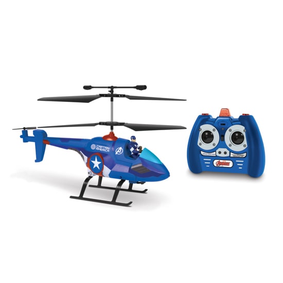 marvel 3.5 inch captain america flying figure infrared ufo big head helicopter