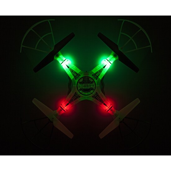 glow in the dark striker camera drone