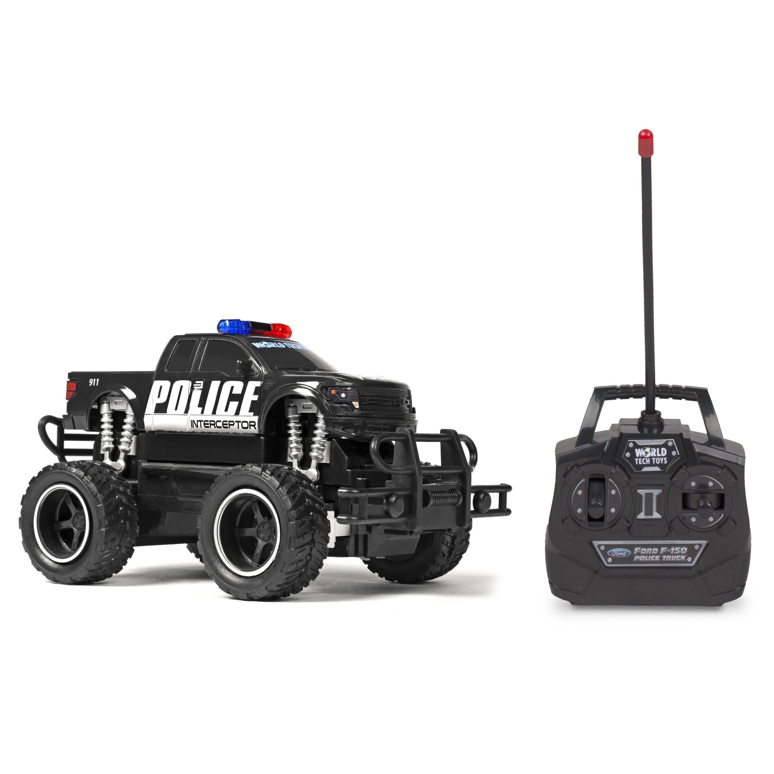 remote control police monster truck