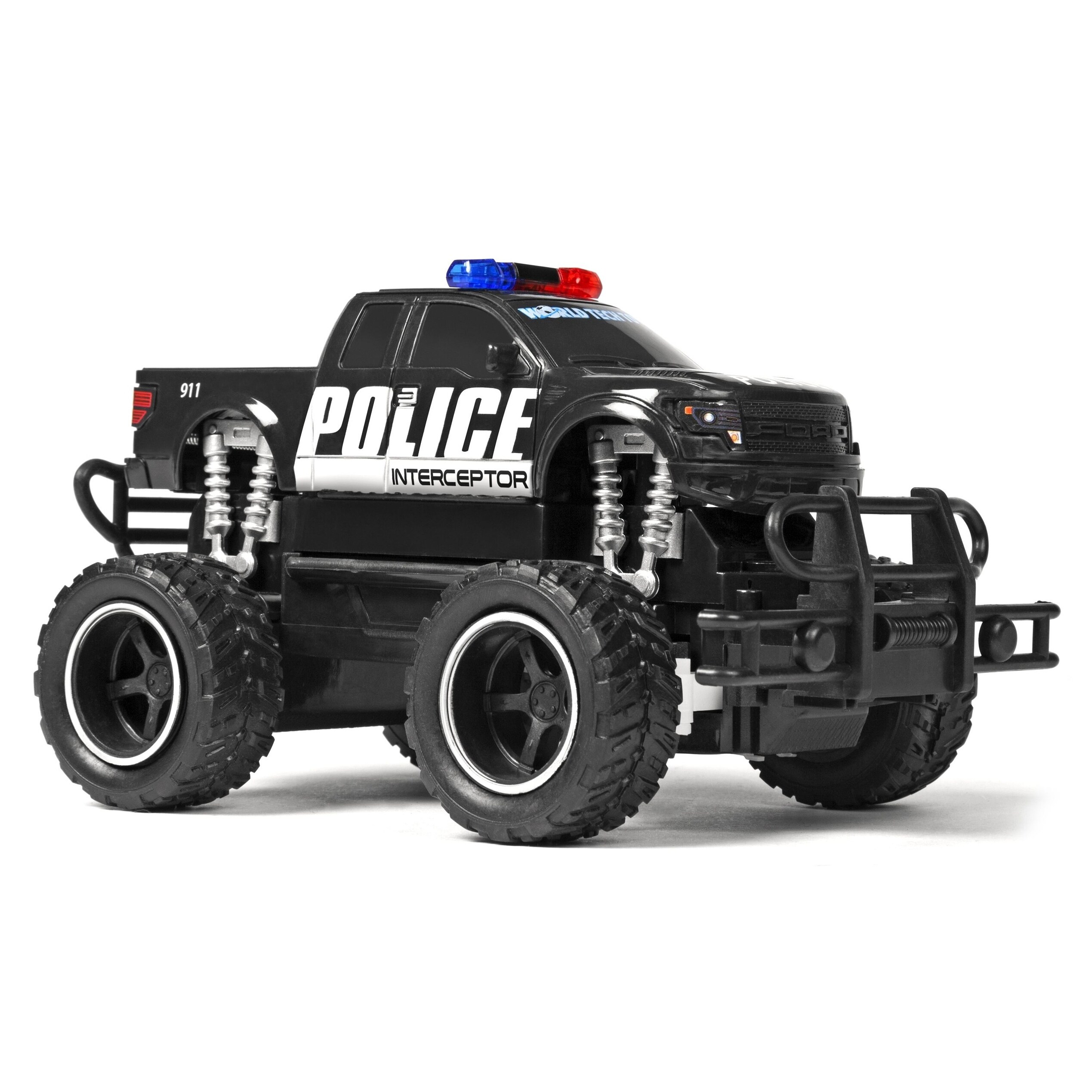 remote control police monster truck