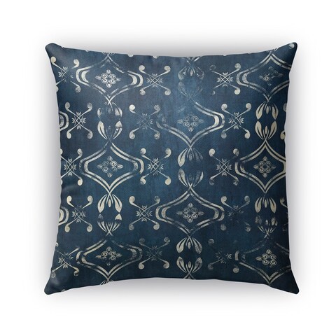 Kavka Designs blue el dorado blue outdoor pillow with insert