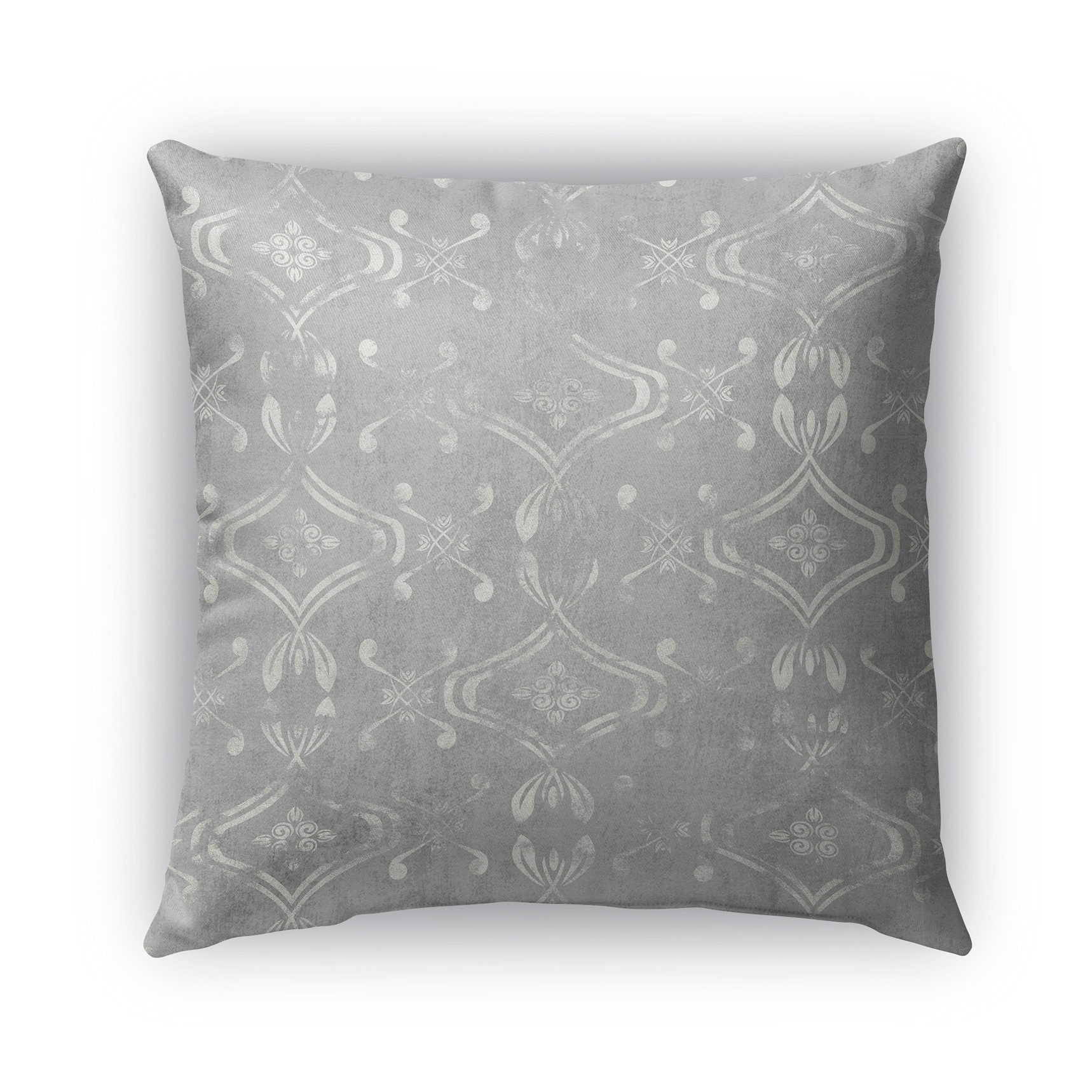 - Grey KAVKA Designs El Dorado Light Grey Indoor-Outdoor Pillow, TELAVC1008OD20 Size: 20X20X6 - 