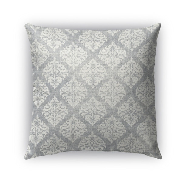Kavka Designs grey cartagena outdoor pillow with insert