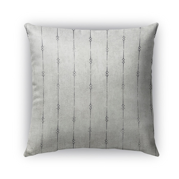 Kavka Designs grey lineage outdoor pillow with insert