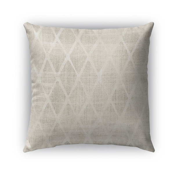 Kavka Designs ivory crotone outdoor pillow with insert