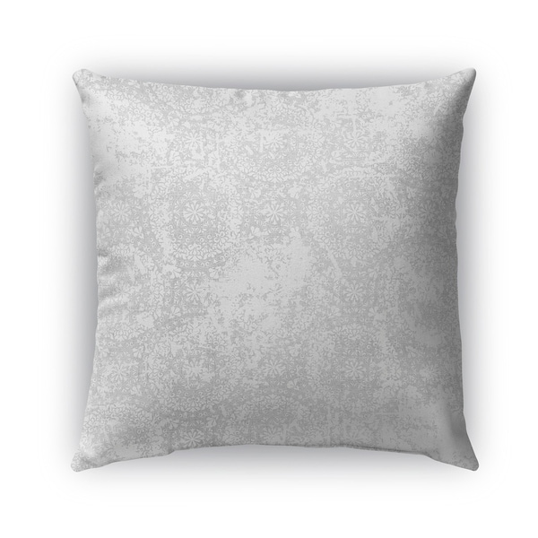 Kavka Designs grey salerno outdoor pillow with insert