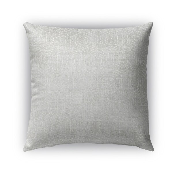 Kavka Designs grey volos outdoor pillow with insert