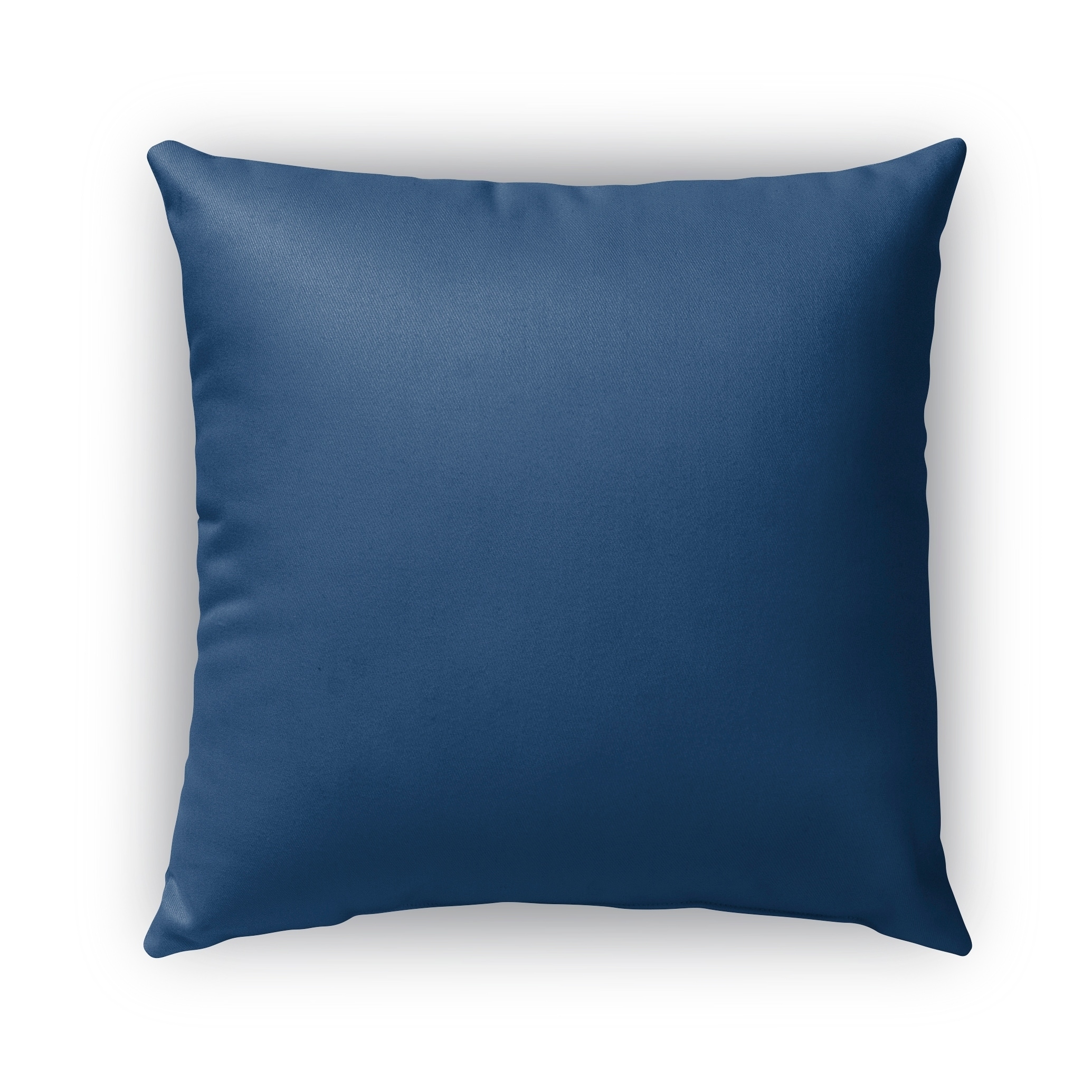 - SALTWATER Collection Size: 18X18X6 - Blue/White KAVKA Designs Mashpee Indoor-Outdoor Pillow, TELAVC8135OP18 