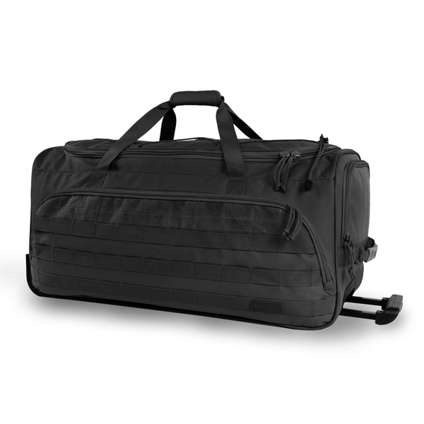 tactical duffle bag with wheels