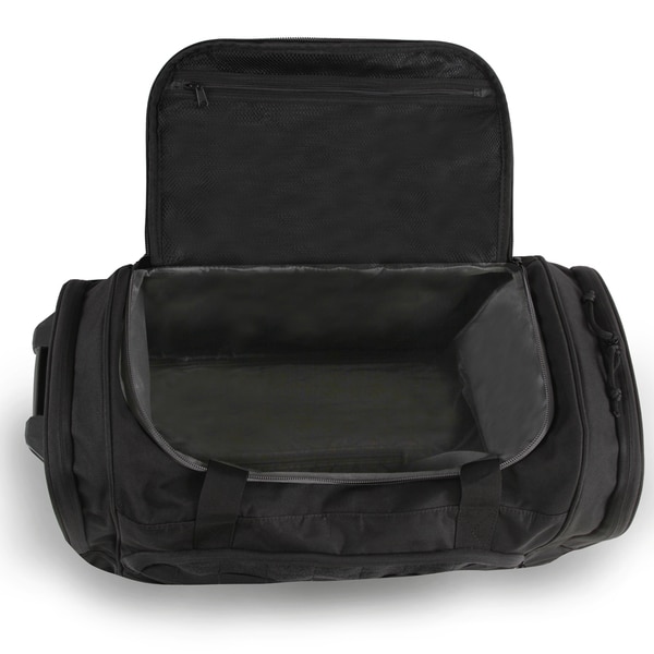 tactical duffle bag with wheels