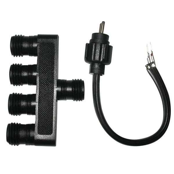 4way Socket Connection with 7" Connection Cord Bed Bath & Beyond