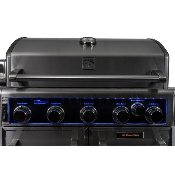 Shop Kenmore Elite 5 Burner Plus Searing Side Burner Rear Burner