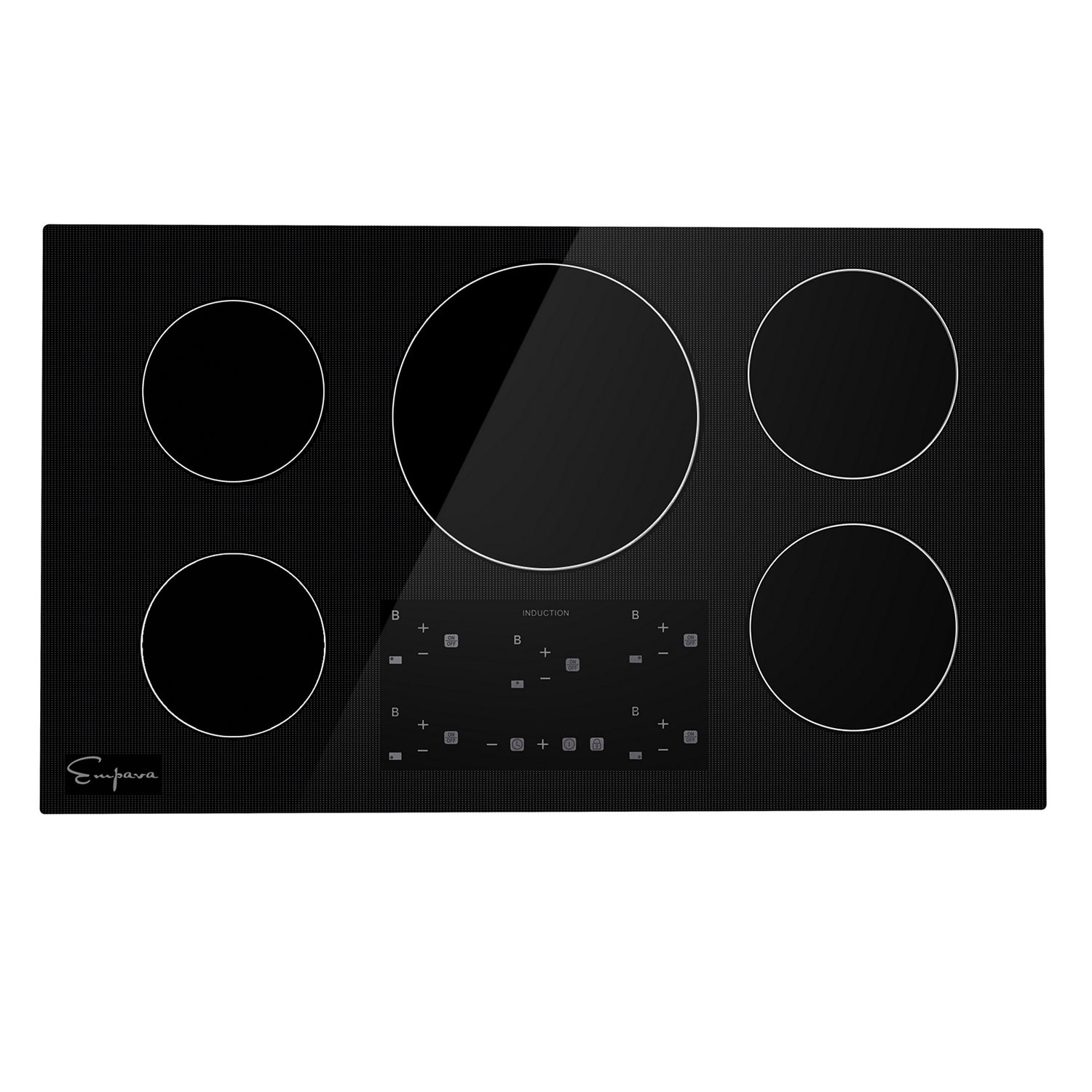 Empava 36 in Electric Induction Cooktops with 5 Booster Burner