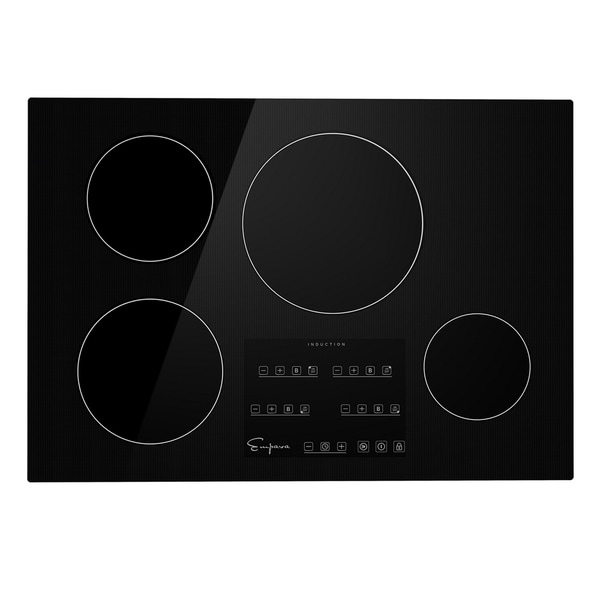 bosch 4 burner black glass electric ceramic hob