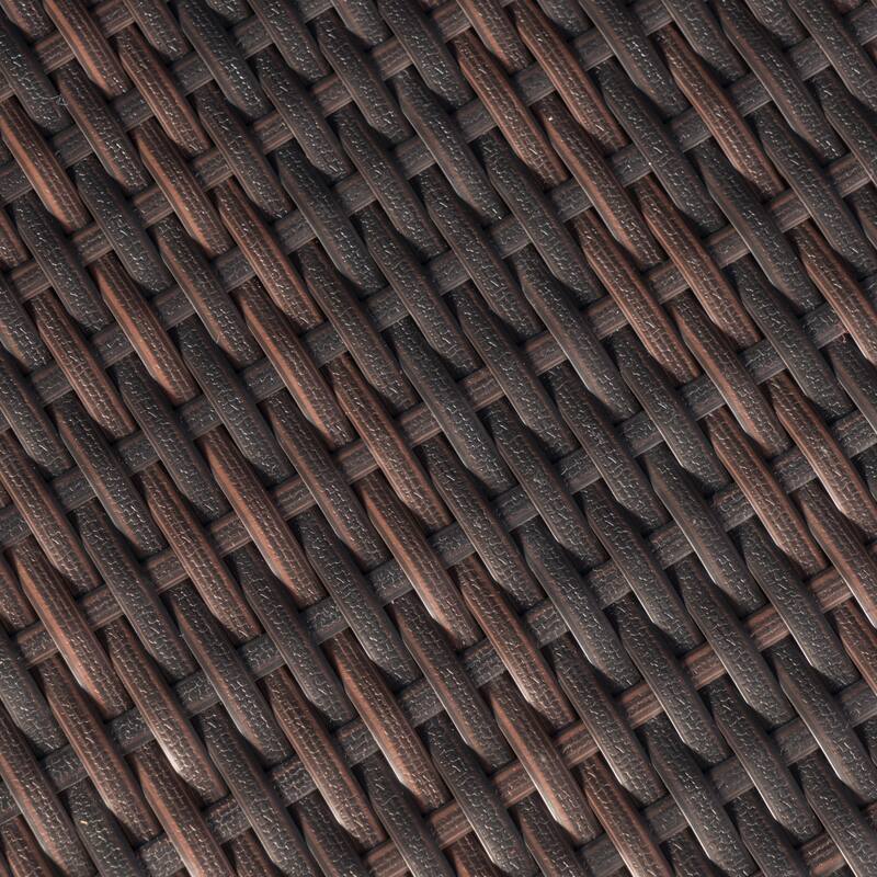 Calhoun Outdoor Square Wicker Side Table by Christopher Knight Home