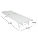 Salton Outdoor Aluminum Chaise Lounge (Set of 2) by Christopher Knight Home - Thumbnail 5